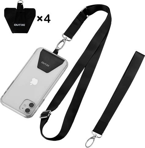  1-48 of over 80,000 results for "phone lanyard" Results. Price and other details may vary based on product size and colour. Amazon's Choice. +4 colours/patterns. Doormoon Phone Lanyard, Universal Adjustable Neck Straps for Phone Case Keys ID Badges Compatible with iPhone Samsung, 2 Pack. 2,408. 200+ bought in past month. $1458. 